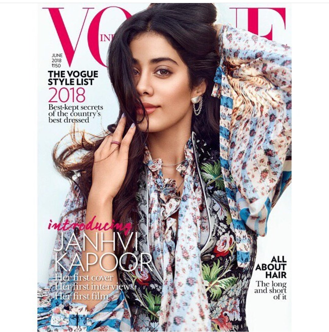 Janhvi Kapoor On Vogue Magazine June 2018 Issue Glamansion